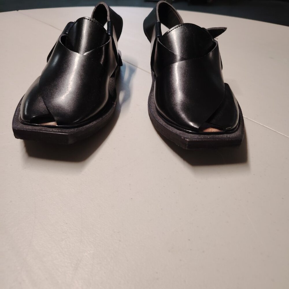 Men's Leather Sandal (Peshawari Sandal-Kaptan Style)